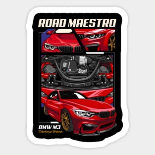 M3 F80 Road Maestro Sticker